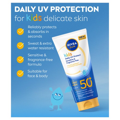 NIVEA SUN Kids UV Protect Sensitive Lotion SPF 50