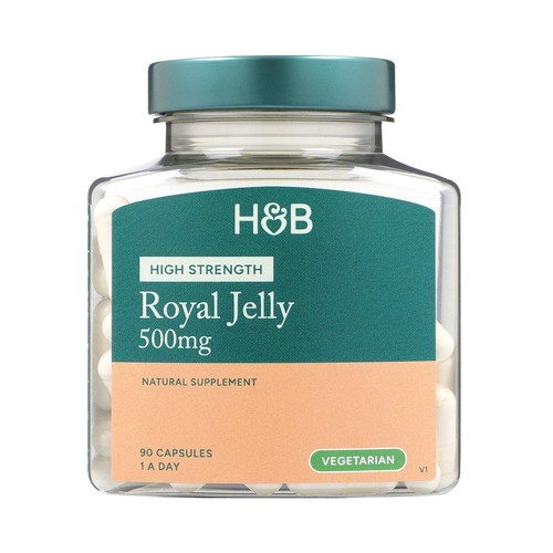 Holland & Barrett High Strength Royal Jelly 500mg Capsules