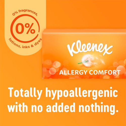 Kleenex Allergy Comfort Tissues Box