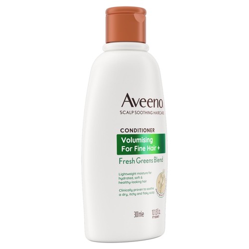 Aveeno Scalp Soothing Volumising Fresh Greens Conditioner for Fine Hair
