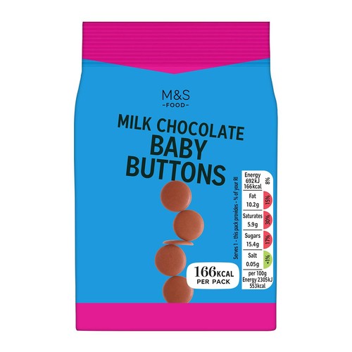 M&S Milk Chocolate Baby Buttons