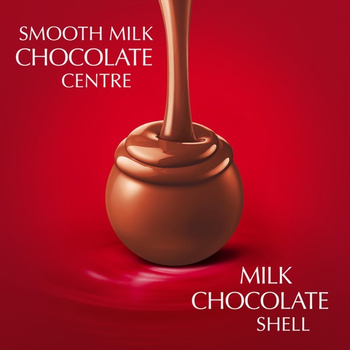 Lindt Lindor Milk Chocolate Cracker