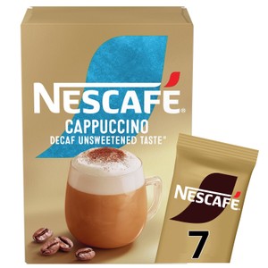 Nescafe Cappuccino Unsweetened Instant Coffee 7 Sachets