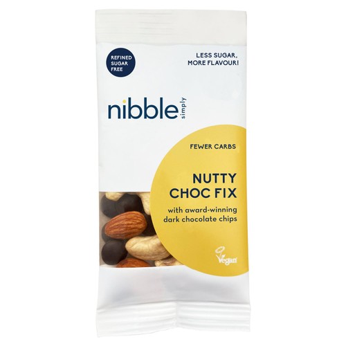 Nibble Simply Nutty Choc Fix Trail Mix
