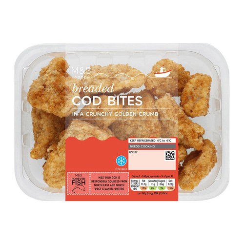 M&S Breaded Cod Bites