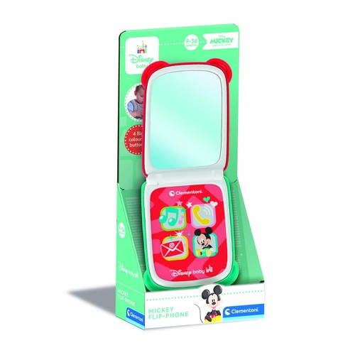 Clementoni Disney Baby Mickey Flip Phone