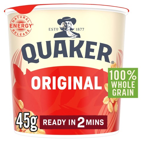 Quaker Oat So Simple Original Porridge Cereal Pot