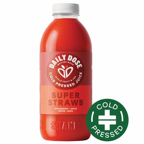 Daily Dose Super Strawb Cold Pressed Juice