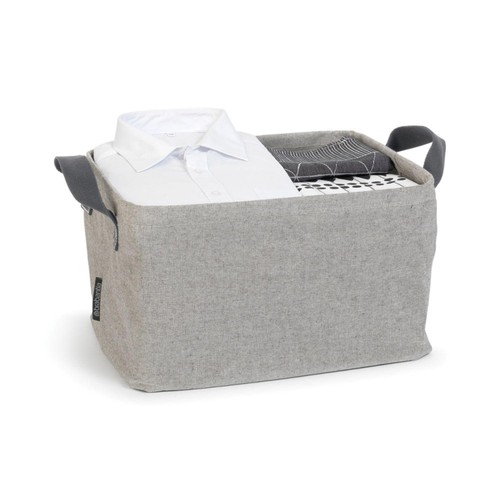 Brabantia Foldable Laundry Basket 35 L, Grey