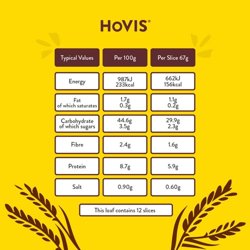 Hovis Soft White Extra Thick