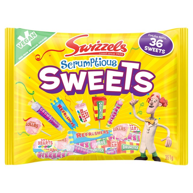 Swizzels Scrumptious Sweets Assorted Mix 351g