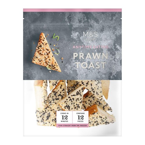 M&S 12 Prawn Toast