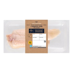 M&S 2 Haddock Loins