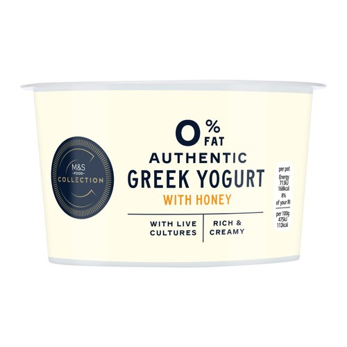M&S Collection 0% Fat Greek Yogurt with Honey