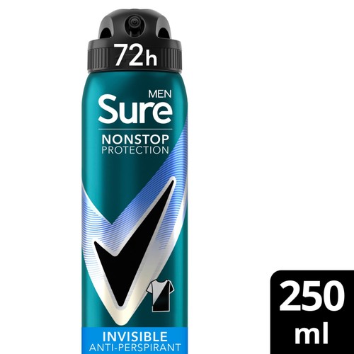Sure Men 72hr Nonstop Protection Invisible Ice Antiperspirant Deodorant