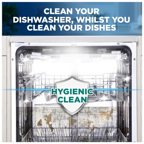 Finish In-Wash Dishwasher Machine Cleaner Tablets