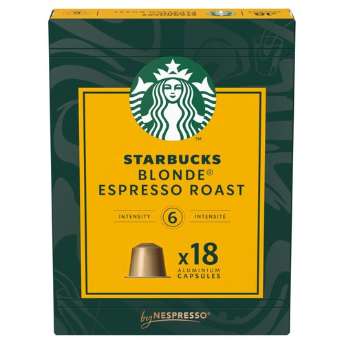 Starbucks by NESPRESSO Blonde Espresso Roast Coffee Pods