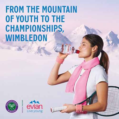 Evian Natural Bottled Mineral Still Water