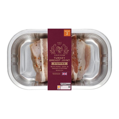 M&S Turkey Breast with Pork Sage & Onion Stuffing