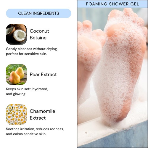 Lav Kids Foaming Shower Gel