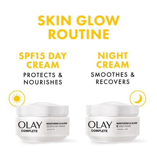 Olay Essentials Complete Care Moisturiser UV Cream Sensitive SPF 15
