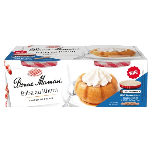 Bonne Maman Baba au Rhum Dessert