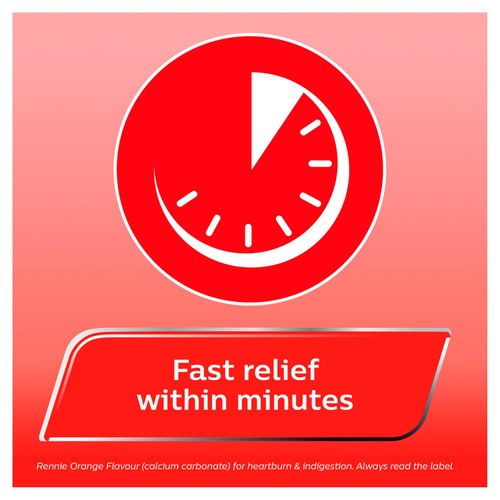 Generic Rennie Antacids, Peppermint Flavour Heartburn Relief India