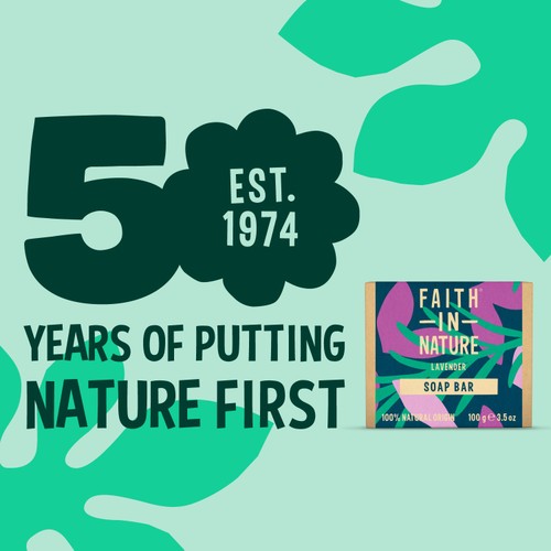 Faith in Nature Lavender Pure Hand Made Soap Bar