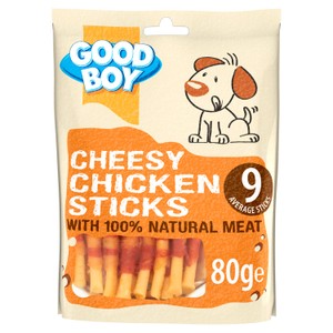 Good Boy 80g Chewy Chicken Strips Dog Treats