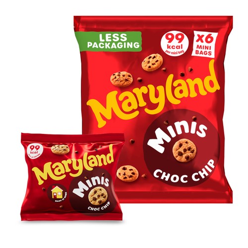 Maryland Cookies Chocolate Chip Minis Multipack