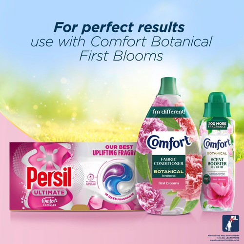 Persil Ultimate Washing Capsules Touch of Comfort 33 washes