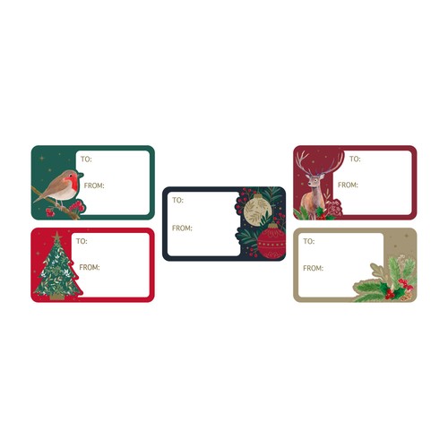 Christmas Gift Labels 50 pack