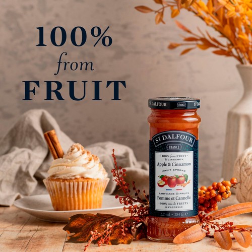 St Dalfour Apple & Cinnamon Fruit Spread