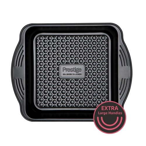 Prestige Aerolift Carbon Steel Cake Tin Square 20cm