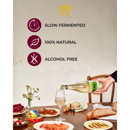 REAL Dry Slow Fermented Sparkling Tea