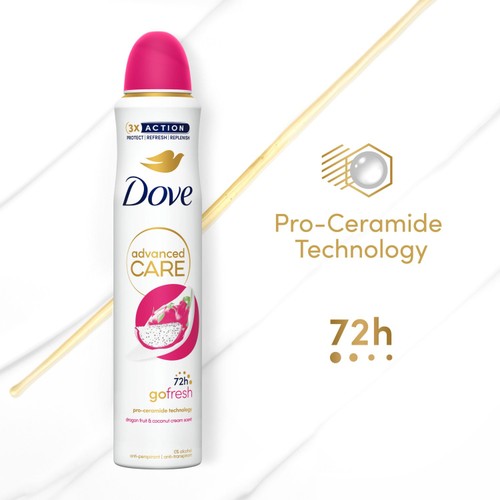 Dove Women Advanced Antiperspirant Deodorant Dragonfruit & Coconut Aerosol