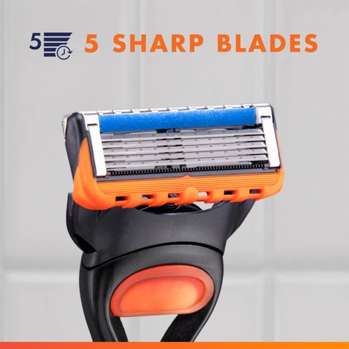 Gillette Fusion 5 Manual Razor Starter Pack with 4 Blades