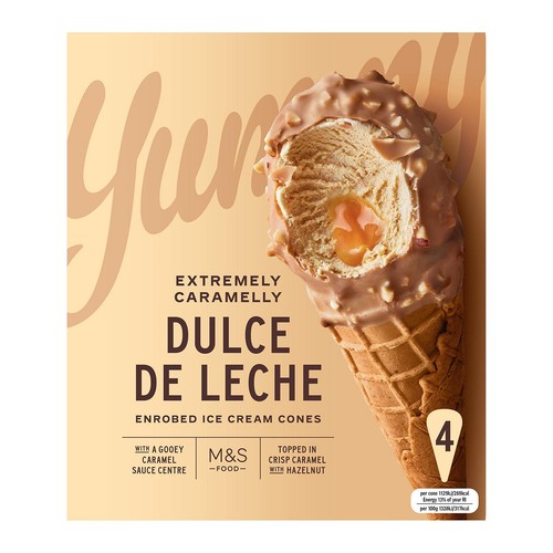 M&S Dulce De Leche Cone