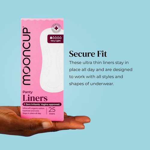 Mooncup Panty Liners, Zero Irritants, Vagina Approved