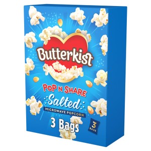 Salted Microwave Popcorn 3x60g