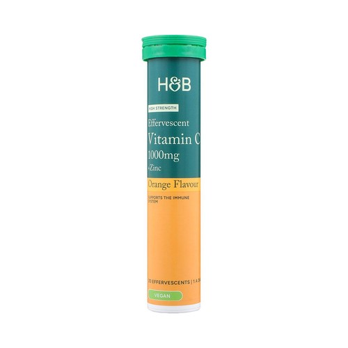 Holland & Barrett High Strength Effervescent Vitamin C & Zinc