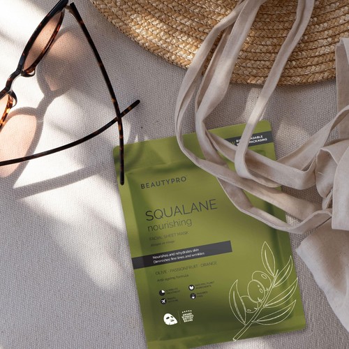 BeautyPro SQUALANE Nourishing Face Sheet Mask