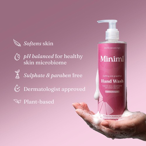 Miniml Hand Wash Uplifting Pink Grapefruit