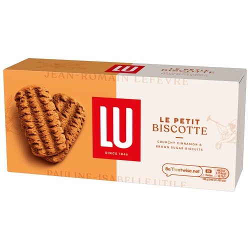 LU Petit Biscotte Cinnamon & Brown Sugar Biscuits