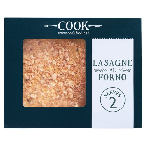 COOK Lasagne Al Forno for 2
