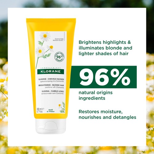Klorane Brightening Conditioner with Camomile for Blonde Hair