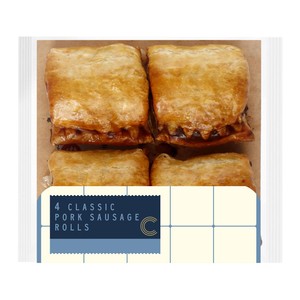 Collection 4 Classic Pork Sausage Rolls