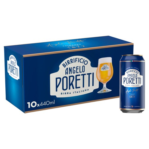 Birrificio Angelo Poretti Lager Beer Cans
