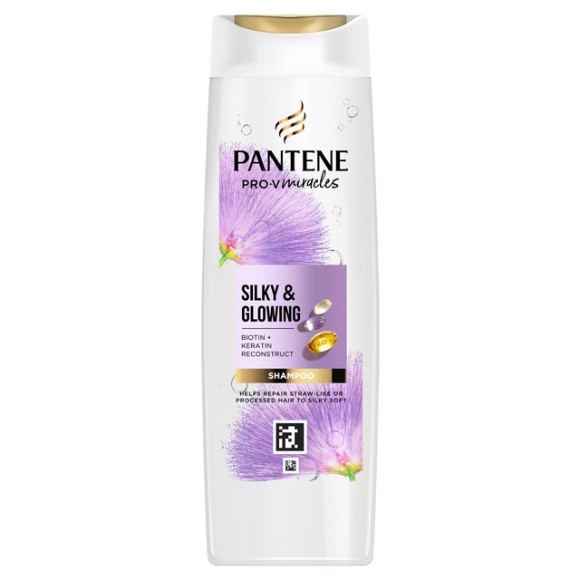 Pantene Silky and Glowing Shampoo for Bleached Hair 400ml