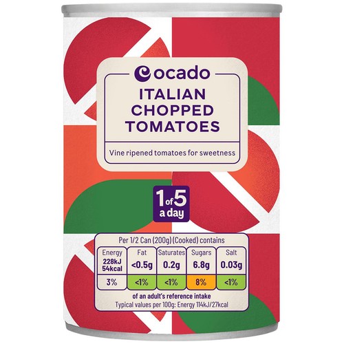 Ocado Italian Chopped Tomatoes